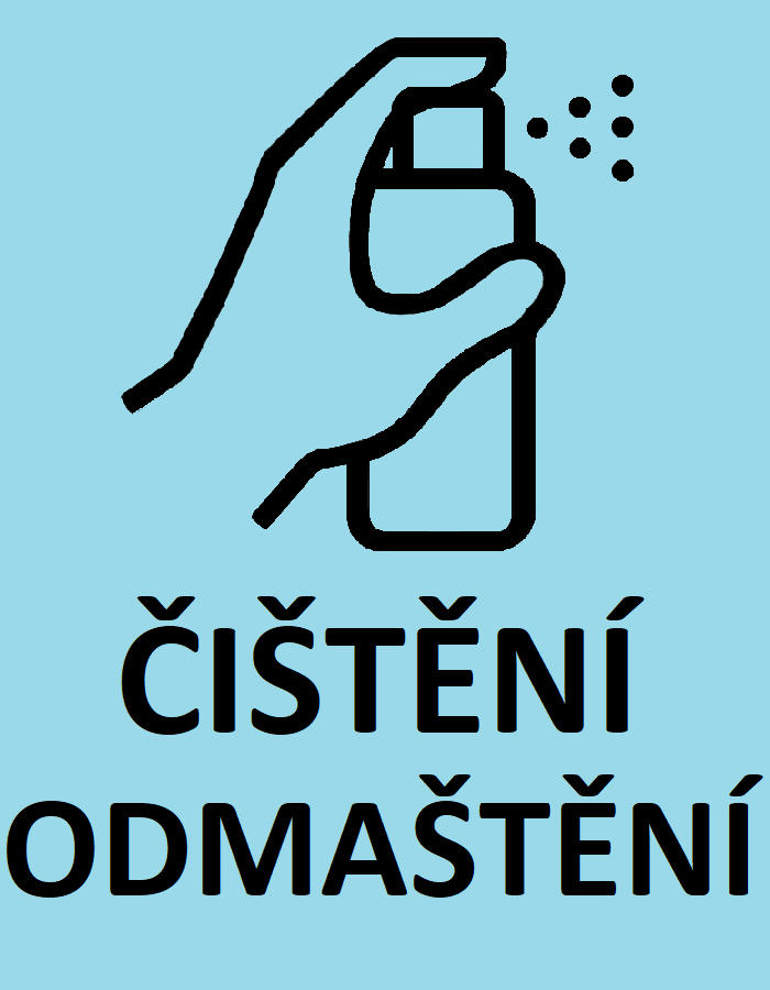 číštění a odmašťování